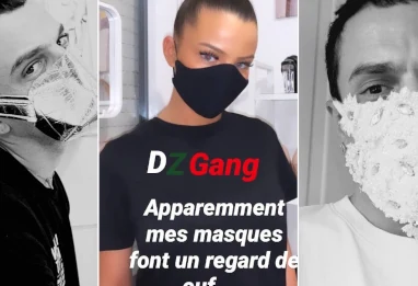 Quand le masque devient un accessoire de mode dans les mains des créateurs algériens