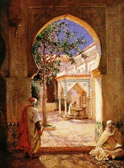 Peinture orientaliste algérienne
