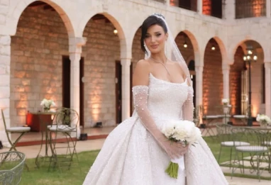 Chanez Belaïd célèbre un mariage féerique au Liban avec l’homme d’affaires Claude Tabar