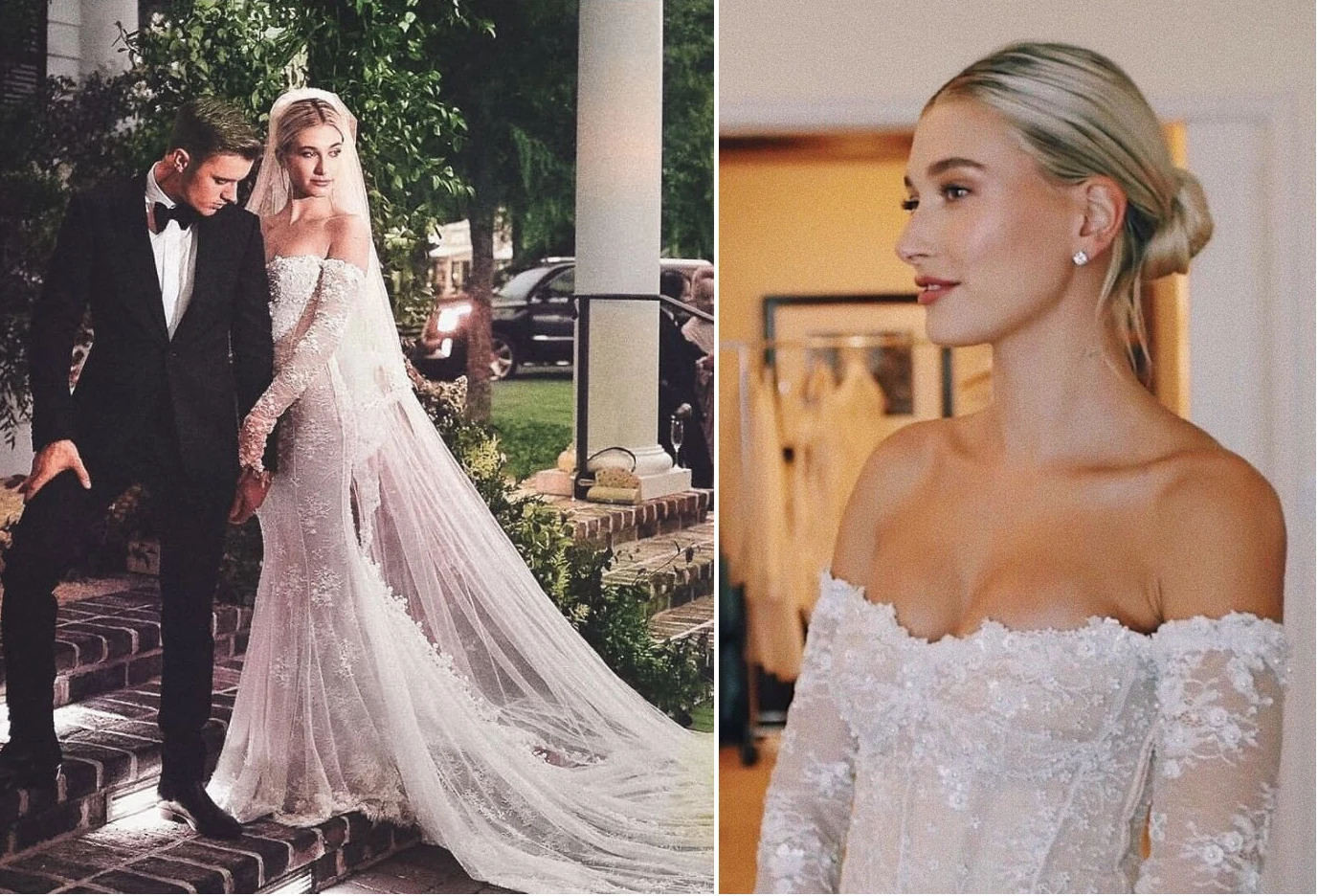 les-5-plus-belles-robes-de-mariee-de-stars-hailey-bieber