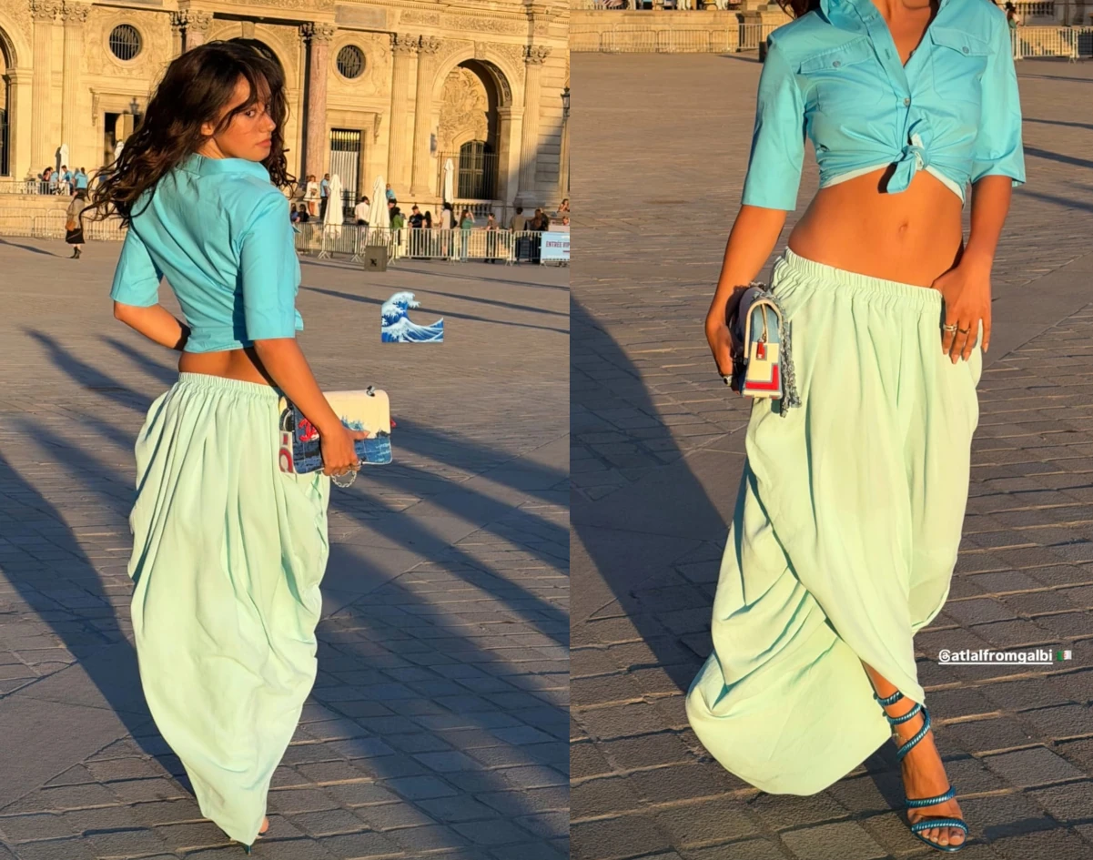 Léna Situations en seroual mdouwer au Louvre : quand le pantalon des Algéroises devient la pièce mode de l'été