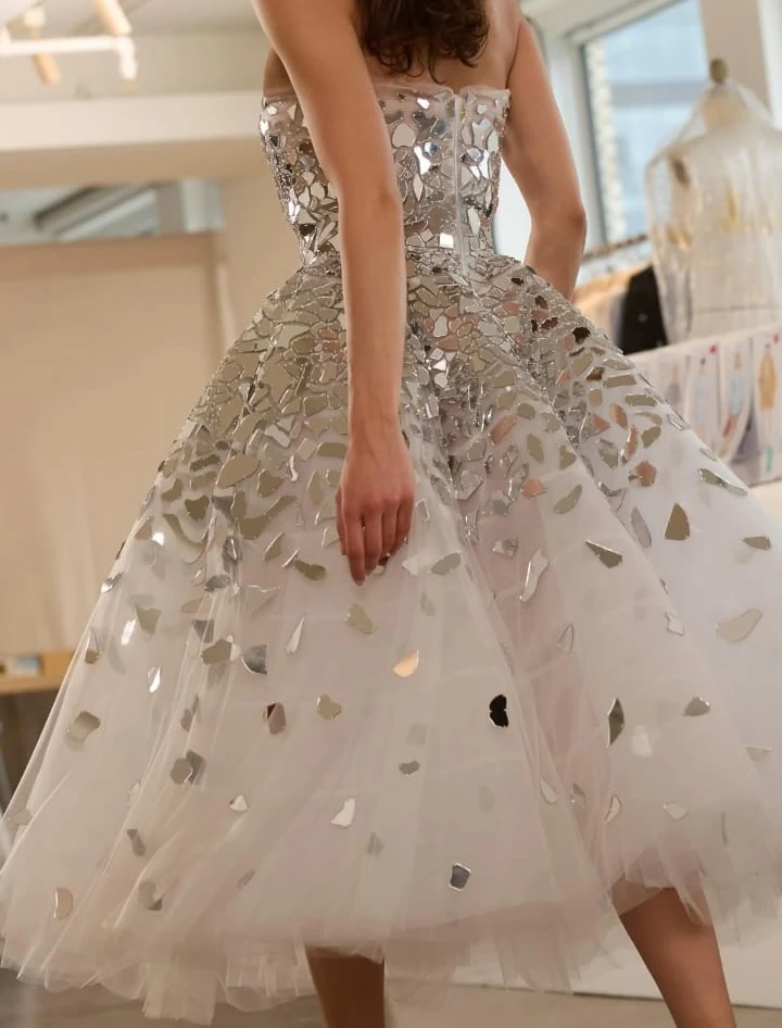 robe-miroir-oscar-de-la-renta-couture-automne-hiver-2025