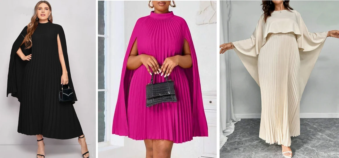 robe-cape-pancho pour femme ronde