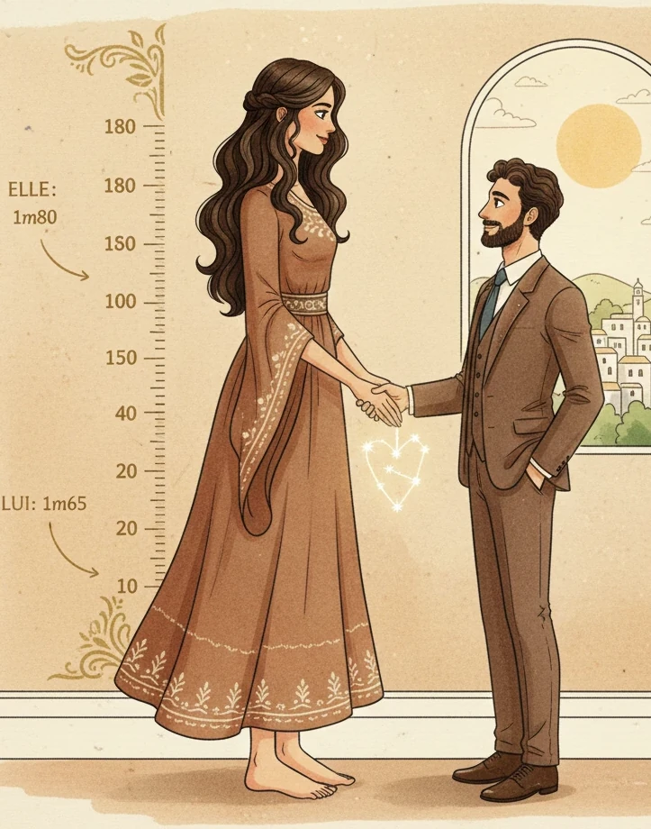 La tête dans les nuages, le cœur sur terre : le paradoxe amoureux des femmes grandes