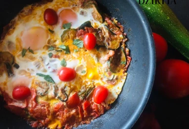 Chakchouka de courgettes