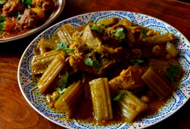 Tajine khorchef (cardons à l'algérienne)