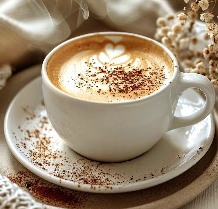 Café latte peanut butter et chocolat blanc