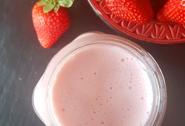 smoothie-fraises-babeurre-lben