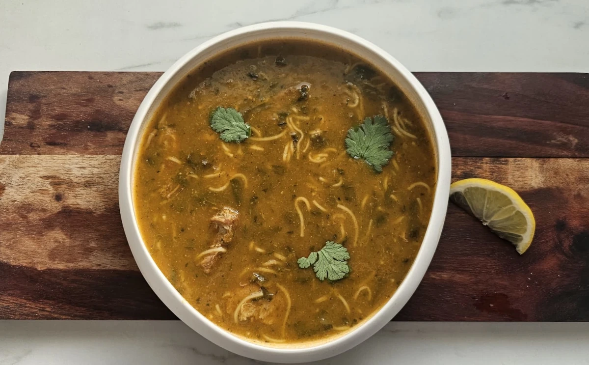 Chorba au Vermicelle et viande de veau