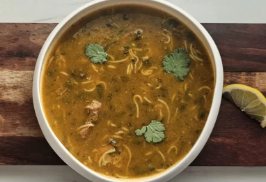 Chorba au Vermicelle et viande de veau