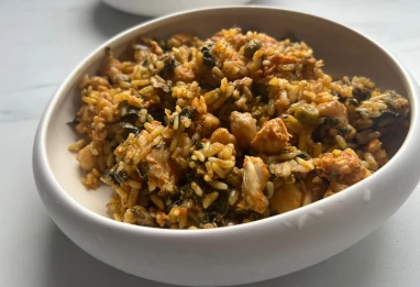Riz djerbien au poulet