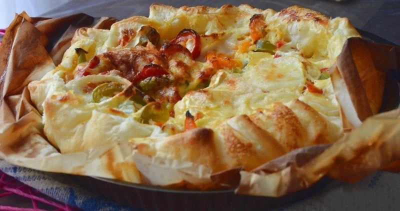 Tarte aux légumes du soleil