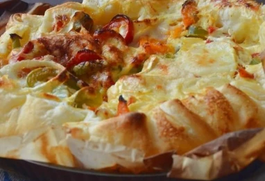 Tarte aux légumes du soleil