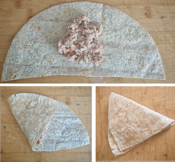 Ingrédients pour Triangles moelleux croustillants thon skyr au four