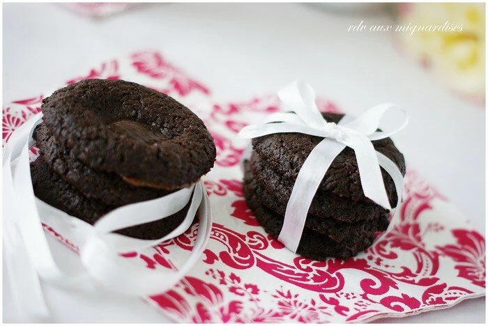 Chocolate caramel cookies de Mouni