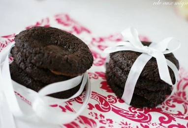 Chocolate caramel cookies de Mouni
