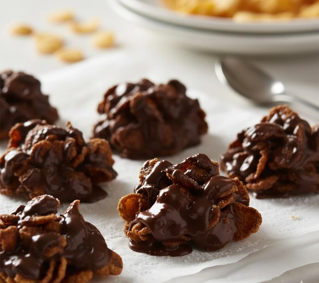 Roses des sables au chocolat